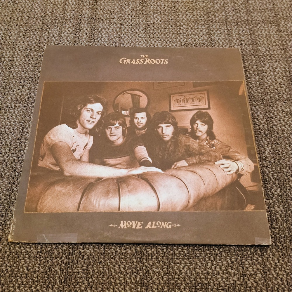 The Grass Roots Move Along Vinyl LP 1972 Dunhill ABC DSX-50112 Classic Rock